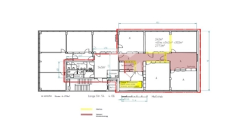 Büroflächen in zentraler Lage - 4. OG, 278m² (74323)