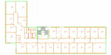 Helle Büroflächen in Bad-Cannstadt - Bürogebäude 2_Regelgeschoss (84724)
