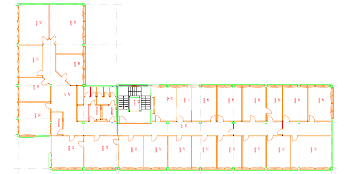 Bürogebäude 2_Regelgeschoss