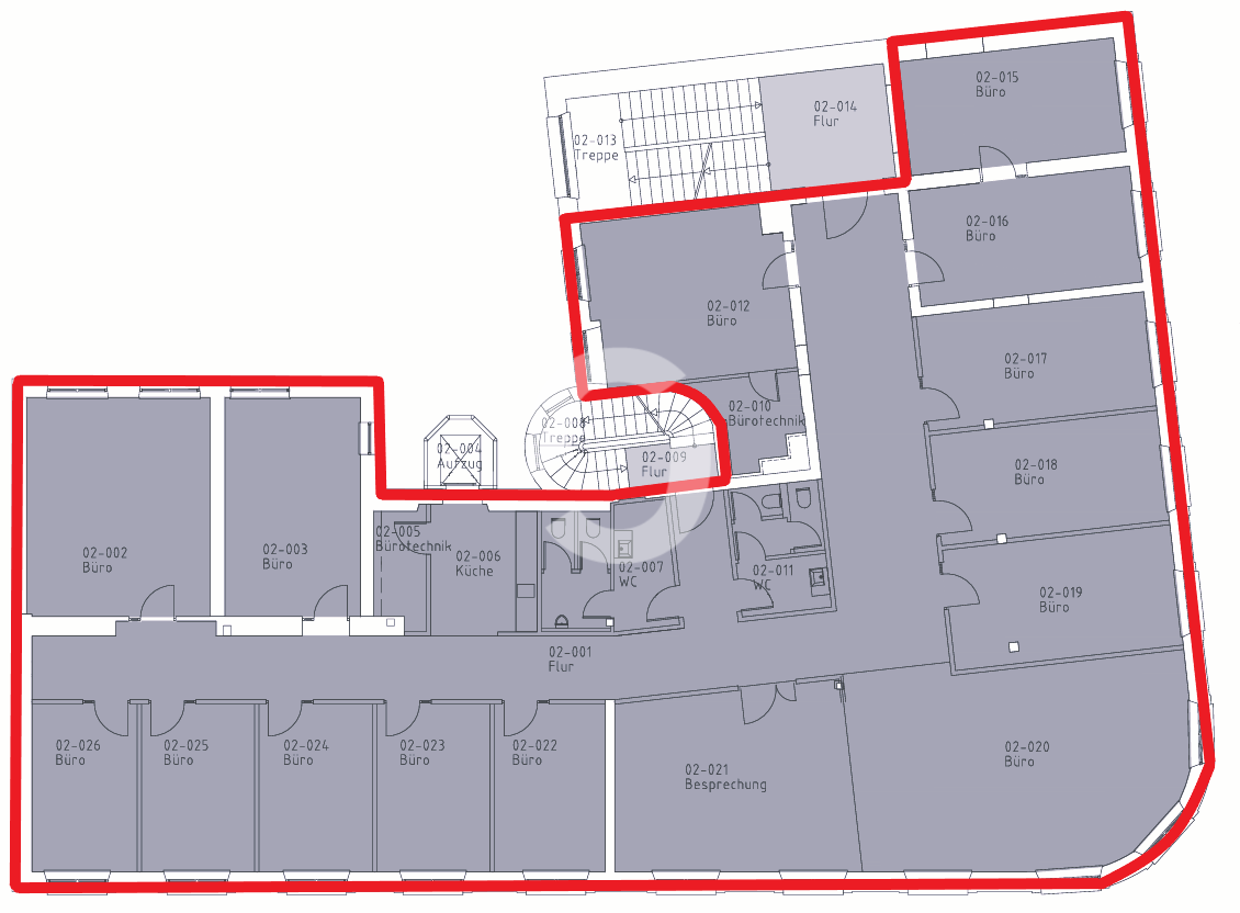 2.OG - 507 m²