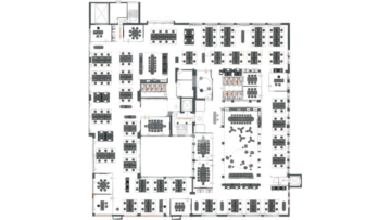 New Work ready: Variable Bürofläche vom Zellenbüro bis Open Space - 2. OG Variante B (95360)