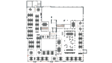 New Work ready: Variable Bürofläche vom Zellenbüro bis Open Space - 2. OG Variante C (95361)