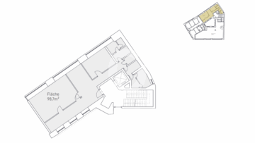 Bürofläche am Rotebühlplatz - 1. OG Büro (87691)