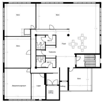 Ansprechende Büroflächen in Weilimdorf - 2. OG (74229)