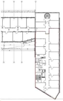 Moderne Büroflächen – Bad Cannstatt – 274 m² - Grundriss 1. OG (96381)