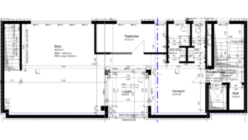 Bürofläche in Stuttgart-Mitte mit Terrasse – zentral & modern (142 m²) - 6. OG - 142 m² (96052)