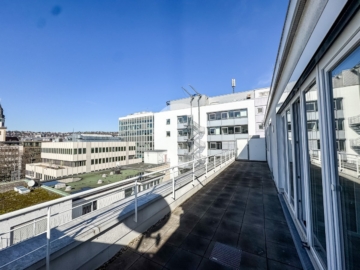 Bürofläche in Stuttgart-Mitte mit Terrasse – zentral & modern (142 m²) - Terrasse (96039)