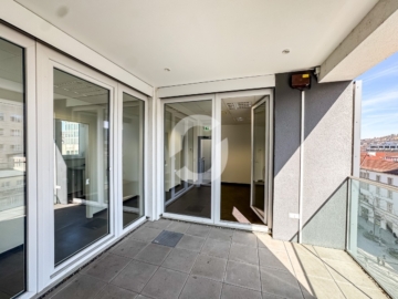 Bürofläche in Stuttgart-Mitte mit Terrasse – zentral & modern (142 m²) - Terrasse (96041)