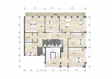 Penthouse mit Terrasse gesucht?! - 4. OG (82809)