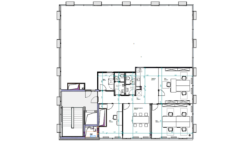 Neubau: Büroflächen im „Neuen Bahnhofsareal“ Ditzingen - 2. OG (94934)