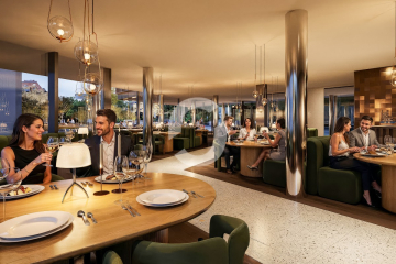 Neue Premium-Büros mit Dachgarten | Stuttgart-Mitte | ESG-Neubau - Gastro (94658)