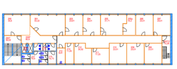 Bürofläche in Feuerbach - Krailenshaldenstraße 30 2. OG (73426)