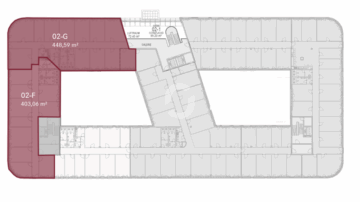 Büroflächen im Humboldt Carré in Leinfelden-Echterdingen - 2. OG (87730)