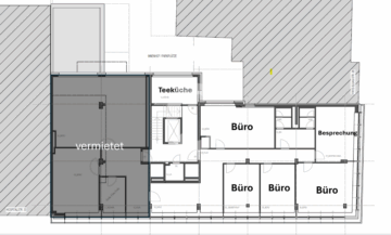Bürofläche in Stuttgart-Mitte – 202 m² – ab sofort verfügbar - 1. OG (88771)