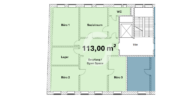 2. OG - 113 m² - ALTBAU / Büro erstbezug nach Renovierung / im Herzen von Stuttgart