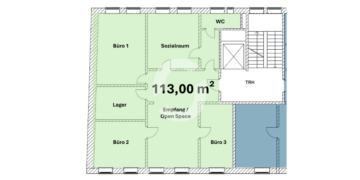 ALTBAU / Büro erstbezug nach Renovierung / im Herzen von Stuttgart - 2. OG - 113 m² (81820)