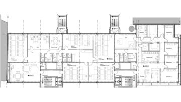 Büro mit Charme und Aussicht: Flexible Open Space Fläche in Feuerbach! - 2. OG (77464)