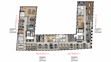LEBEN, ARBEITEN, WOHNEN IM ROSENSTEIN TRIO - 4. OG (85621)