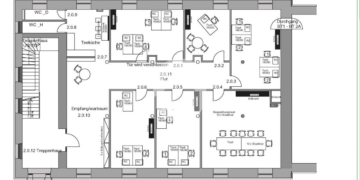 Immobilienangebot | NESTOR-Areal in der Stuttgarter Straße 35 in Ludwigsburg - EG Grundriss (74660)