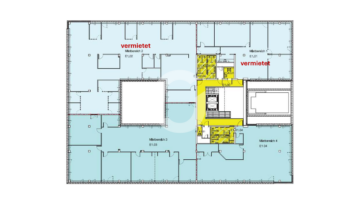 Moderne und top ausgestattete Büroflächen im STEP! - 1. OG (83342)