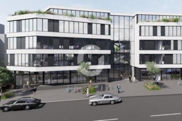 Neubau 2025: Hochwertige Büroflächen in Zuffenhausen mit Top-Infrastruktur - unverbindliche Visualisierung (92841)