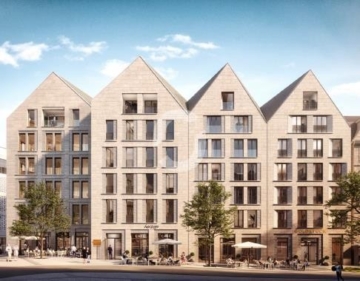 „Vier-Giebel“ – modernes Neubauprojekt im Zentrum Stuttgarts - Objektbild (91173)