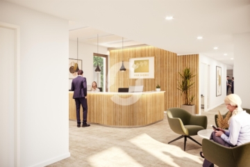 „Vier-Giebel“ – modernes Neubauprojekt im Zentrum Stuttgarts - Empfang (91175)