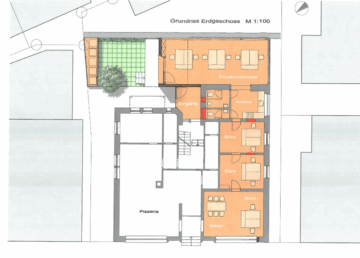Kreative Bürofläche in zentraler Lage - EG - 105 m² (91573)