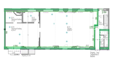 Ehemaliges Tanzsstudio | Bahnhof | Bad Canstatt | 160 m² - EG -160 m² (99643)