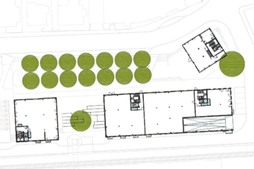 Gleiskarree am Bahnhof - Lageplan (74691)
