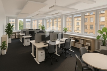 Helle, repräsentative Bürofläche im Gerichtsviertel am Olgaeck - unverbindliche Visualisierung (94056)