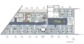 L52 – Moderne Büroflächen direkt am Pragsattel - 1. OG bis 5. OG Zellenbüros (73918)