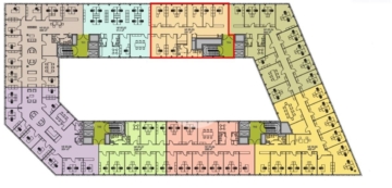 Edle Fläche im Europe Plaza in Stuttgart - 2. OG (93773)