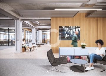 Helle Büroflächen im Gewerbegebiet Wallgraben - Visualisierung (94446)