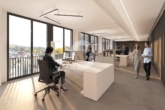 Innen Rendering 2 - Handelsfläche in Ärztehaus
