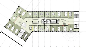 Büroflächen im „Bosch Areal“ in Stuttgart-Mitte - Grundriss (82894)