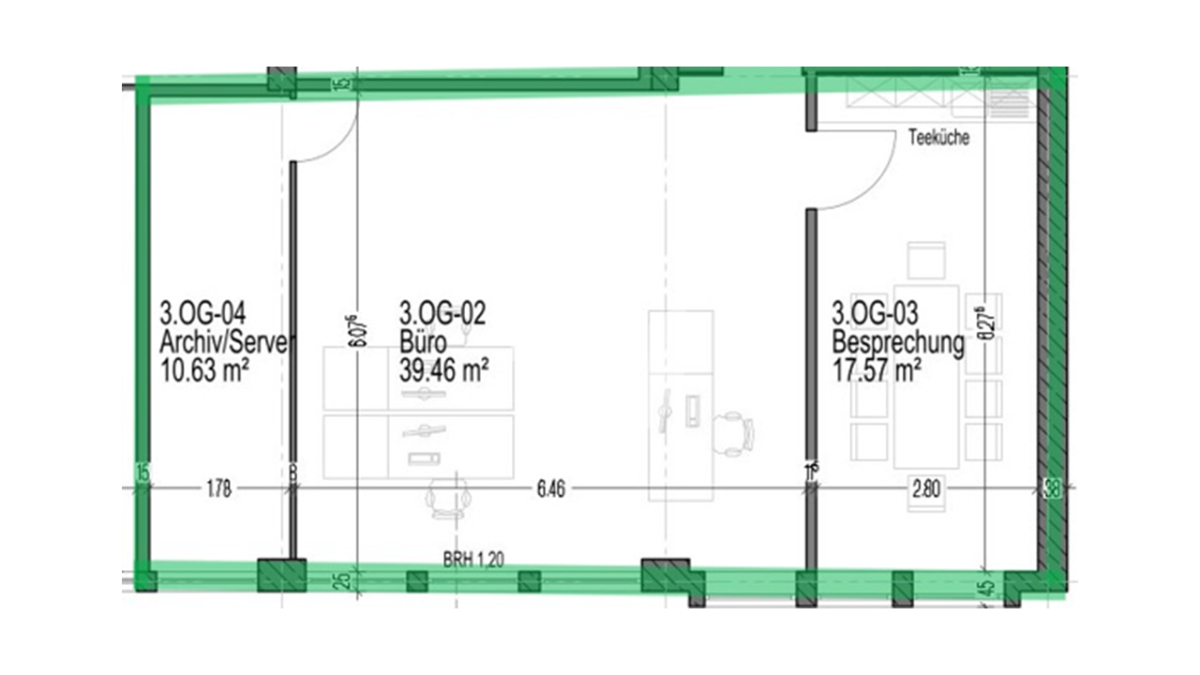 3. OG rechts - 69m²