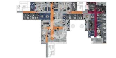 Arbeiten in Bestlage | Büroflächen City Stuttgart | Flexible IT - Grundriss (99590)