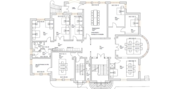 Attraktive Bürofläche in stilvoller Stadtvilla – ca. 314 m2 - EG (89965)