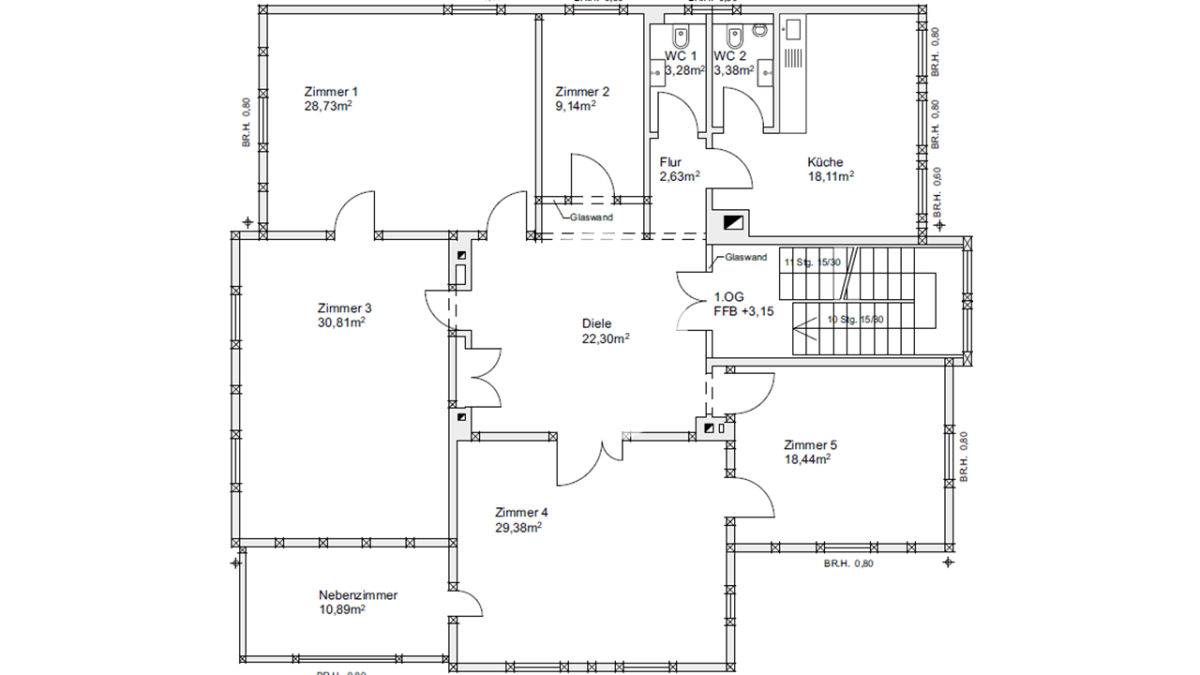 1. OG - 190 m²