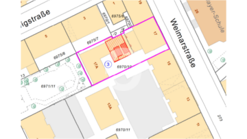 saniertes Hinterhof-LOFT in Stuttgart West - Lageplan (94137)
