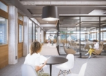 Visualisierung - Helle Büroflächen im Gewerbegebiet Wallgraben
