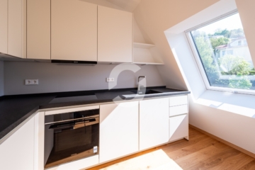 Stilvolle Stadtwohnung mit Panoramablick über Stuttgart - Küche (89641)