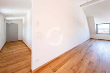 Stilvolle Stadtwohnung mit Panoramablick über Stuttgart - Eingangsbereich (89981)