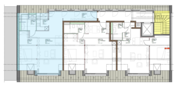 Stilvolle Stadtwohnung mit Panoramablick über Stuttgart - DG Whg. 3 (91994)