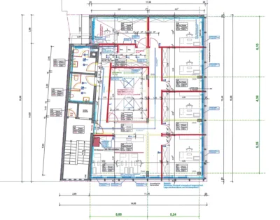 Helle Bürofläche mit 195 m² in Stuttgart-Mitte - 1. OG - 195 m² (100687)