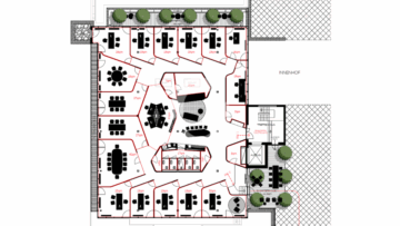 LOFT über den Dächern am Feuersee mit Terrasse - Muster 4. OG (86057)