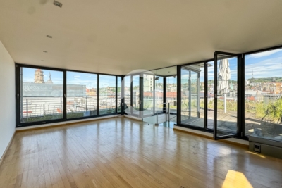 Penthouse-Office mit Weitblick | 222 m² | Stuttgart – Mitte - Penthouse (98068)