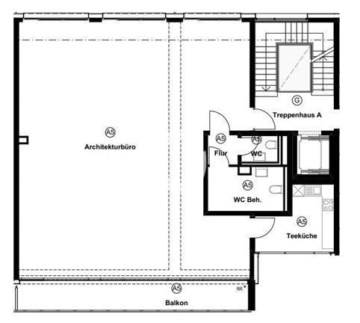 Zentral gelegene Büroflächen in Stuttgart - 1. OG (72756)