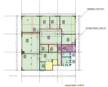 Helle, moderne Büroflächen - 1. OG (88358)